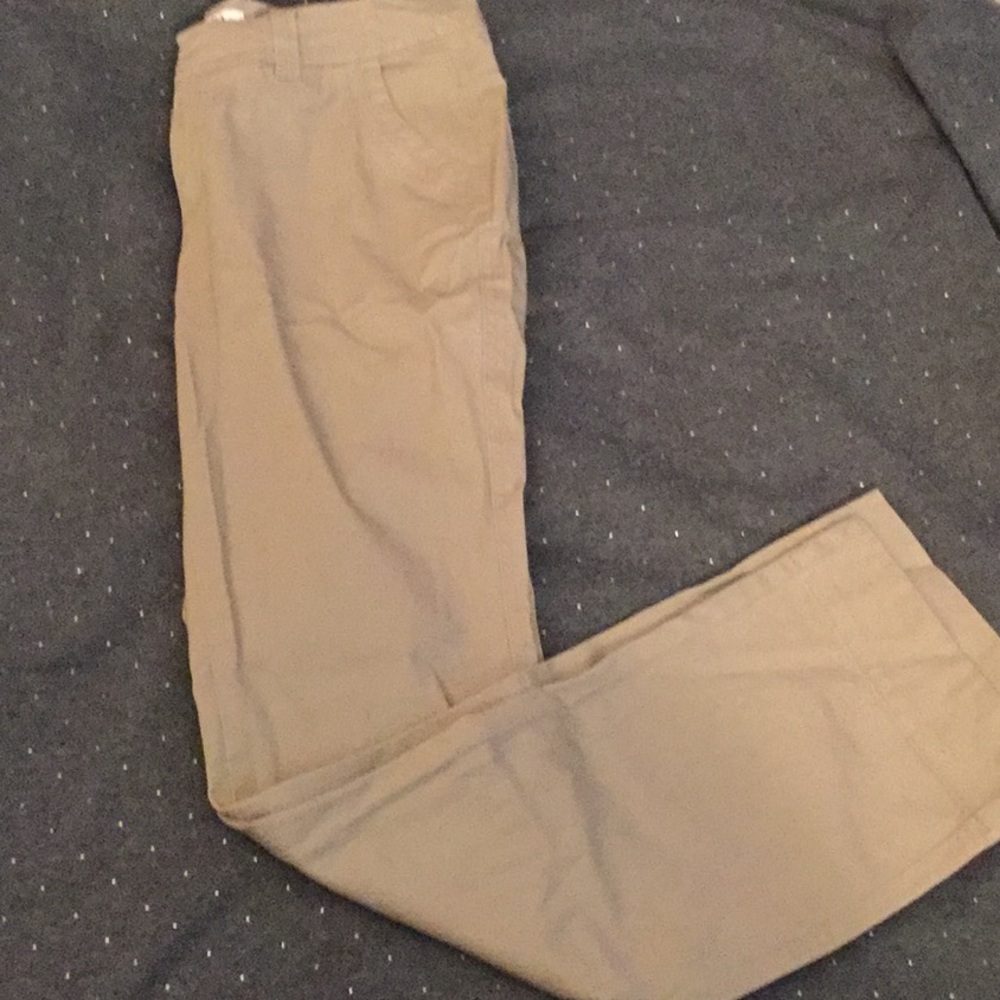 Cato khaki stretch pants size 6